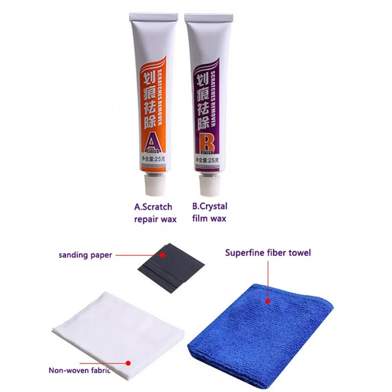 car Scratch removal set Small scratched nemesis scratched wax Coat Paint Touch Up Remove Tool Car accessories