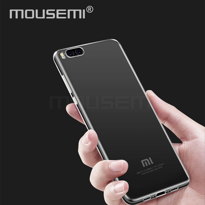 Чехол для телефона mousmi Xiaomi Mi A1 6 Note 3 чехол HD прозрачный силиконовый на 5 5S Plus 5c 5x |