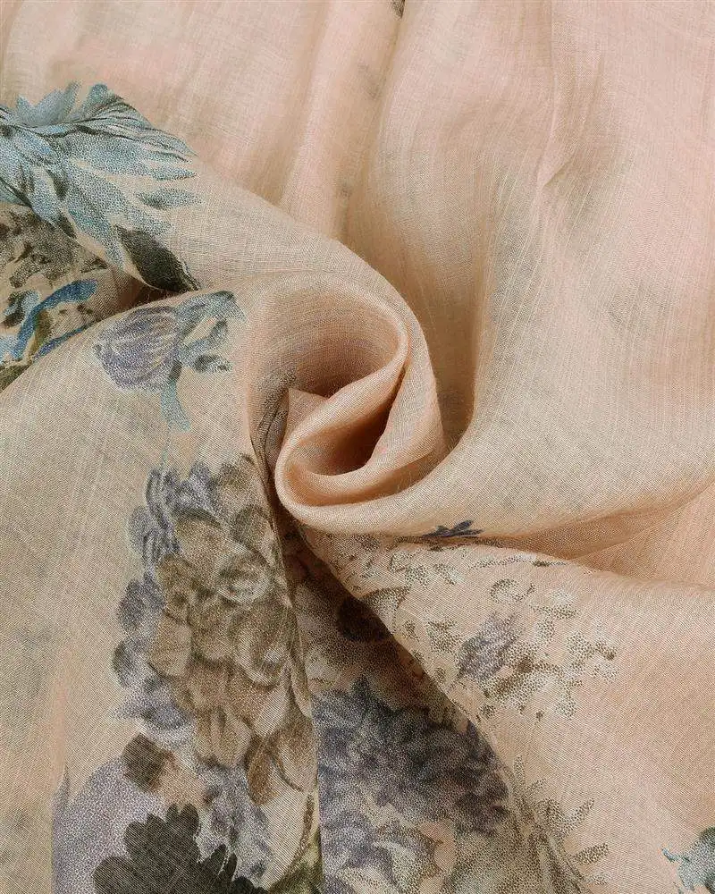 

Women Long Blouses Tops New 2016 Casual Linen Floral Print Shirts Blouses Loose Chiffon Button Shirt Blusas