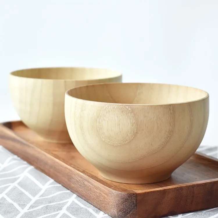 Миска ручной работы с ручкой для риса супа окуня украшения (середина) круглая