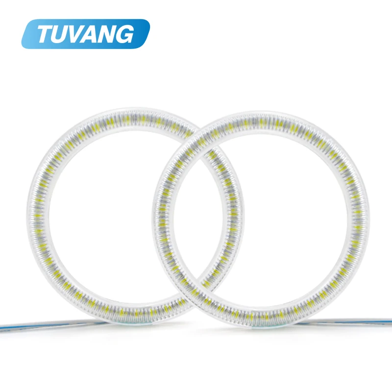 2x angel eyes Halo Кольцо 3528 Светодиодный чип Автомобильный противотуманный фонарь