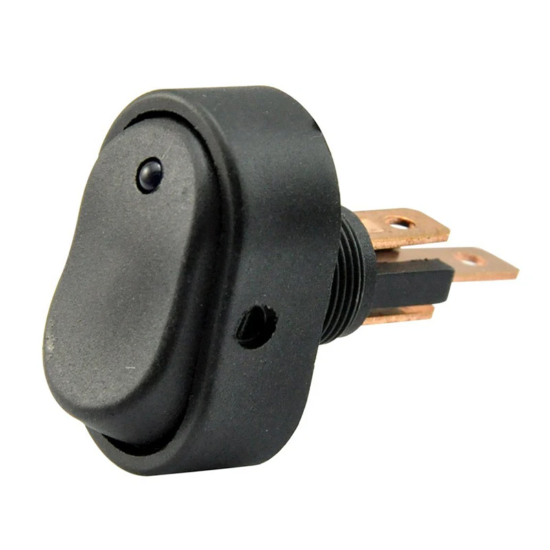 30 Ампер 12 вольт LED ВКЛ ВЫКЛ клавишный переключатель тумблер тройной заглушка для