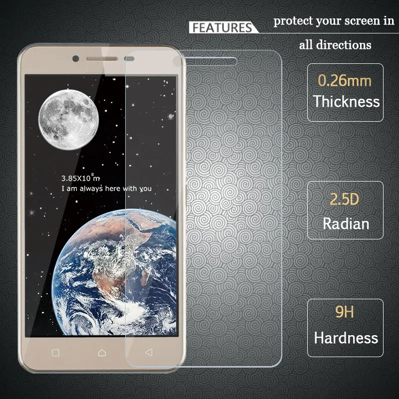 Для Lenovo K5 закаленное стекло 2.5D 9H Премиум Защитная пленка для экрана Vibe K5/K5 Plus Lemon 3