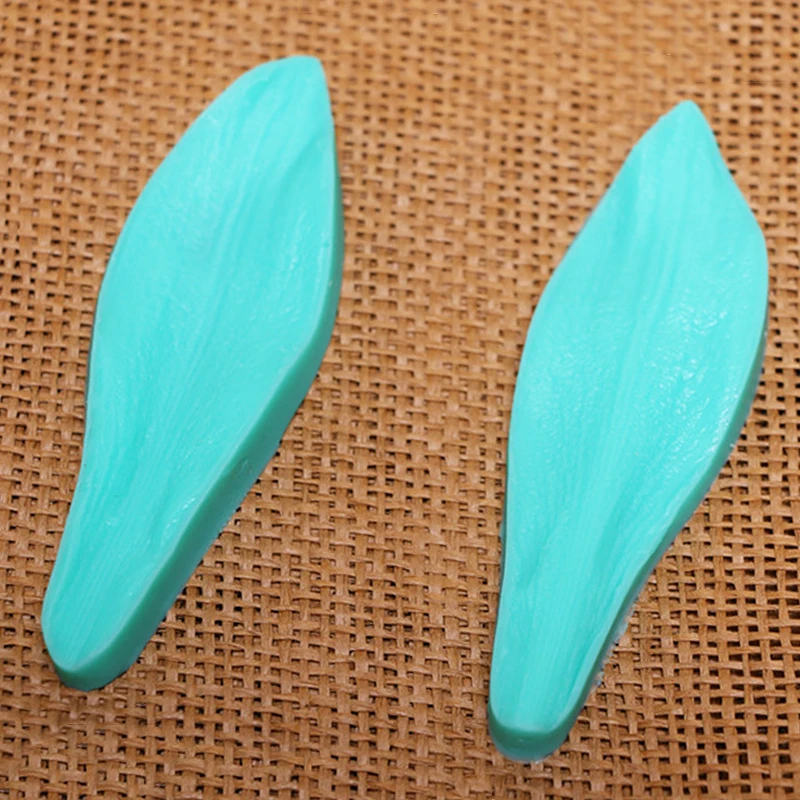 

New Lily Leaves Petals Fondant Silicone Moulds for Cake Decorations Baking Tools for Cakes Mold Kitchen Accessories S340