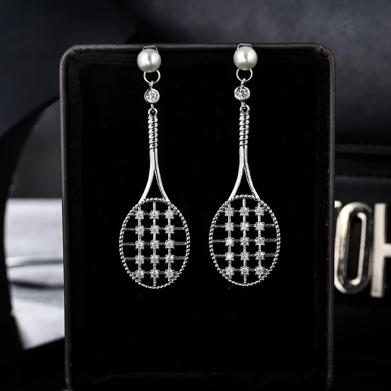 925 Fine Jewelry 2018 для Для женщин стерлингового серебра аллергии Длинные Женская мода