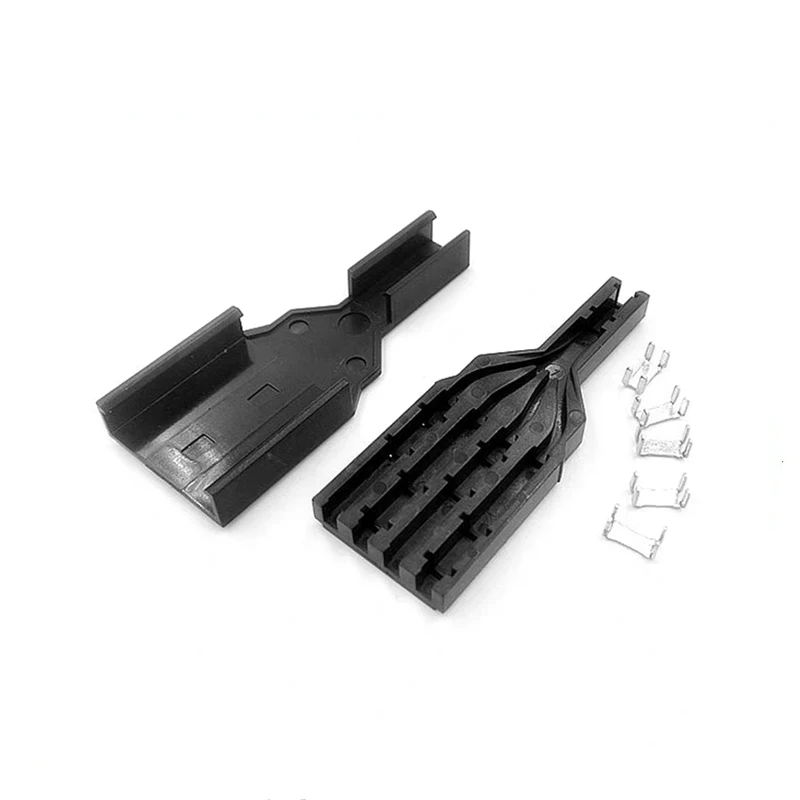 100pcs 1*4 junction box for drop cable FTTH furcation tube optical fibre splitter 4 core branch device free shipping ELINK | Мобильные