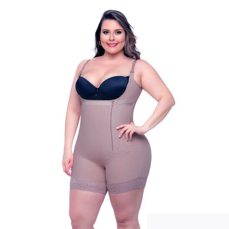 Размера плюс 6XL горячая латекс Для женщин Body Shaper после липосакция Пояс зажим