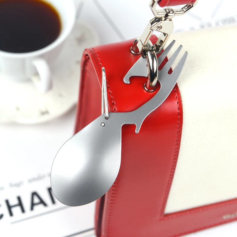 Кемпинг посуда вилка ложка открывалка для бутылок выживания на природе Пикник