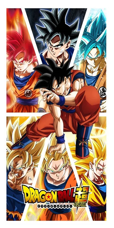 Пляжные полотенца s Dragon Ball Супер принтованное из микрофибры банное полотенце взрослый малыш Спортивное Туристическое полотенце 70X140 см