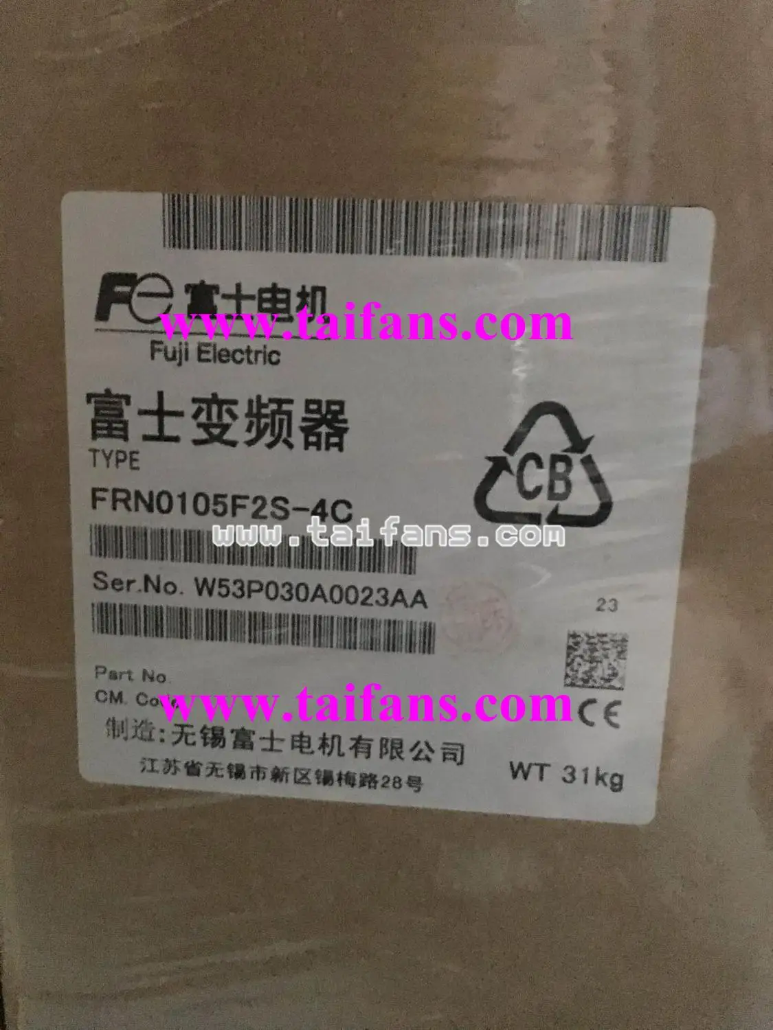 Оригинальный Новый преобразователь частоты инвертор для нагрузки вентилятора и