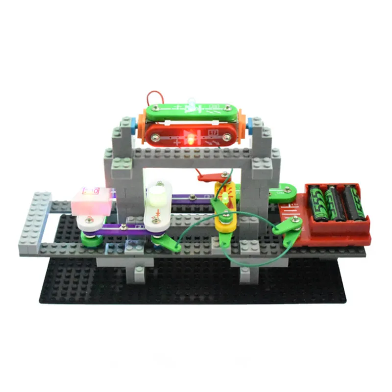 Умный электронный набор для сборки электрических схем развивающий конструктор с