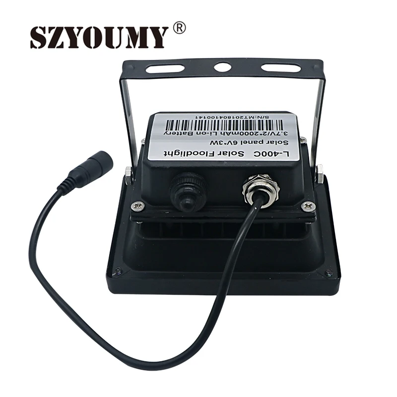 SZYOUMY 54 светодиодный солнечный светильник 2835 SMD солнечная панель датчик прожектор
