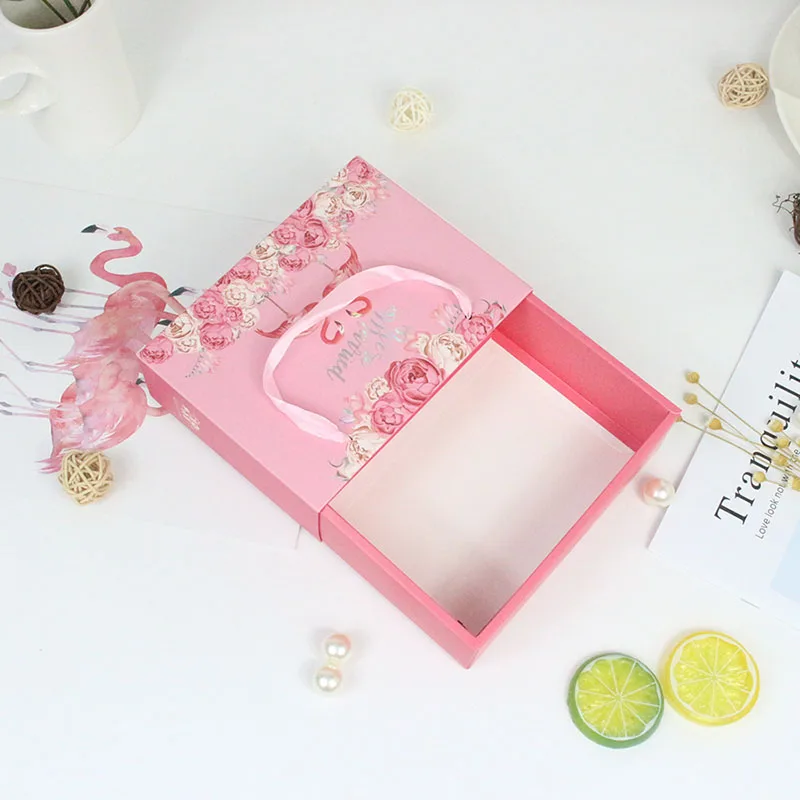 AVEBIEN Подарочная коробка с фламинго свадебное украшение свадебные сувениры и