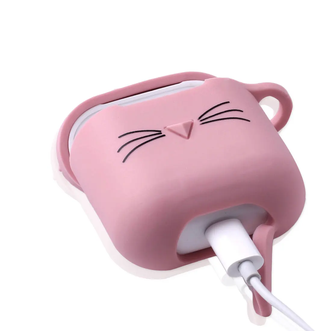 Креативный чехол для наушников airpods Милый защитный с рисунком кота Bluetooth