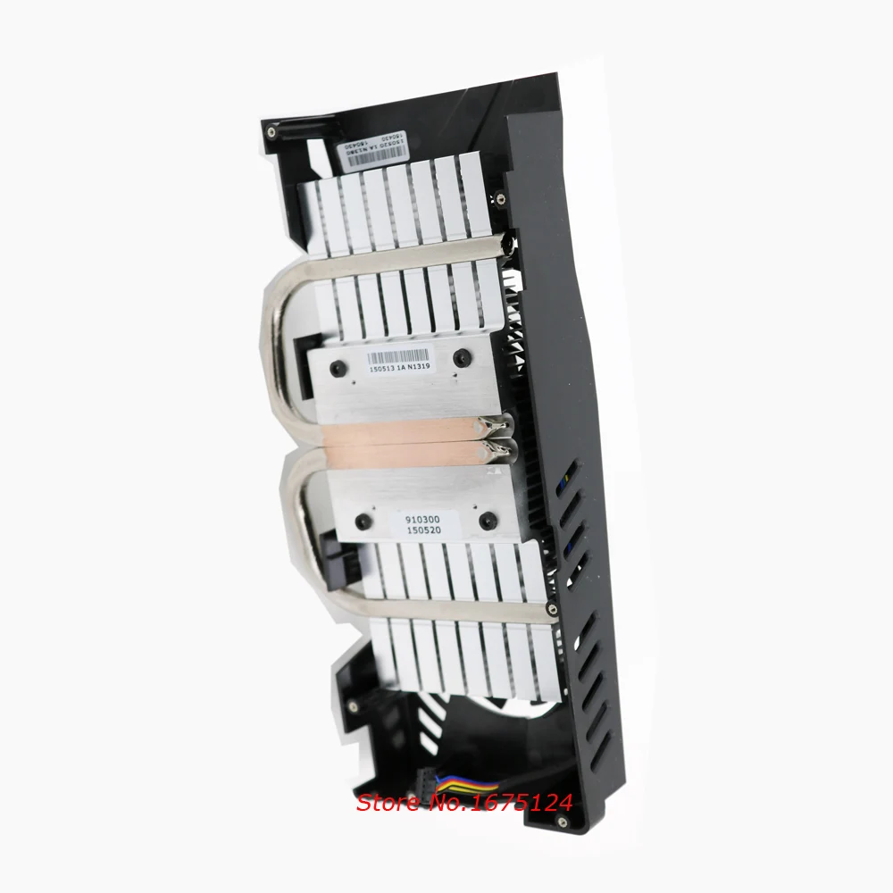 Компьютер VGA кулер с тепловыми трубками радиатора вентилятор для ASUS GTX960 GTX 960