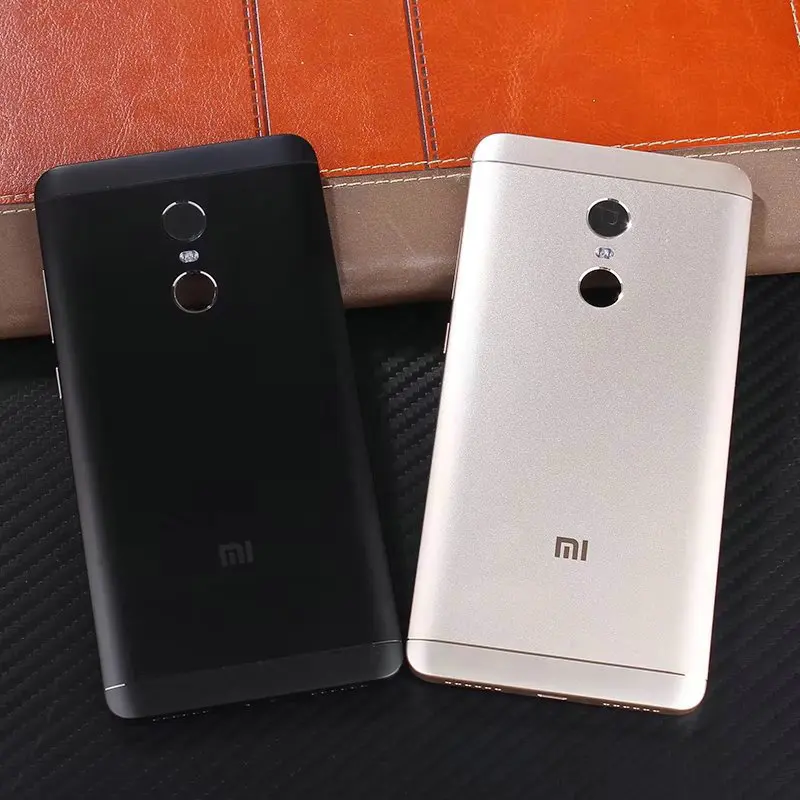 Корпус телефона для Xiaomi Redmi Note 4X32G чехол запасные части Металлическая Задняя крышка батареи для Redmi Note 4X pro 64G