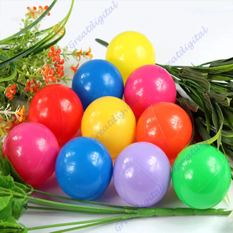 Горячая распродажа 50 шт. детский пластиковый мяч для купания|ocean balls|color ballball soft |