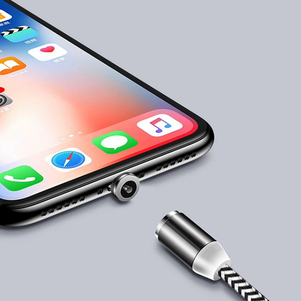 100 шт. Магнитный USB кабель для iPh Type C магнитное зарядное устройство зарядный Micro