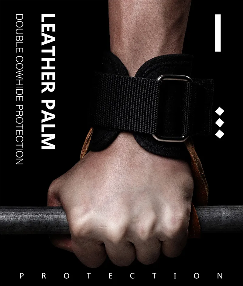 1 пара теплые рукоятки тренажерный зал перчатки Грипсы противоскользящий для