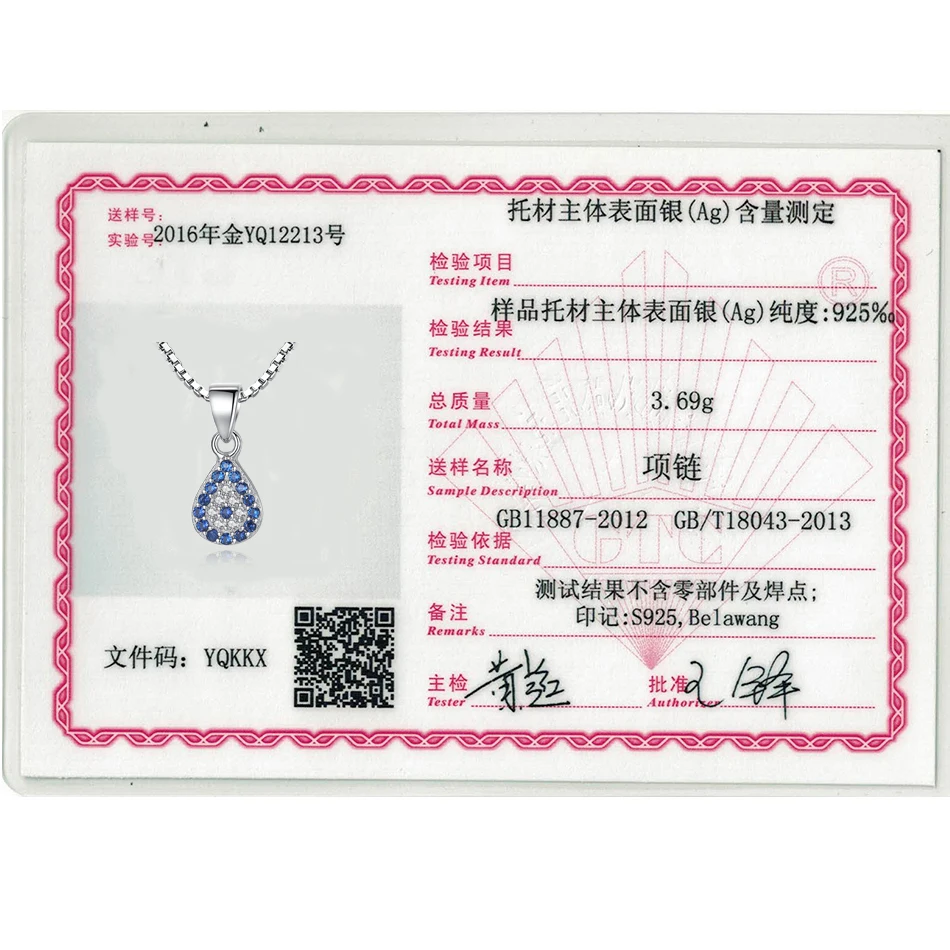 Женское ожерелье из серебра 925 пробы с австрийским кристаллом|chain necklace|necklaces for