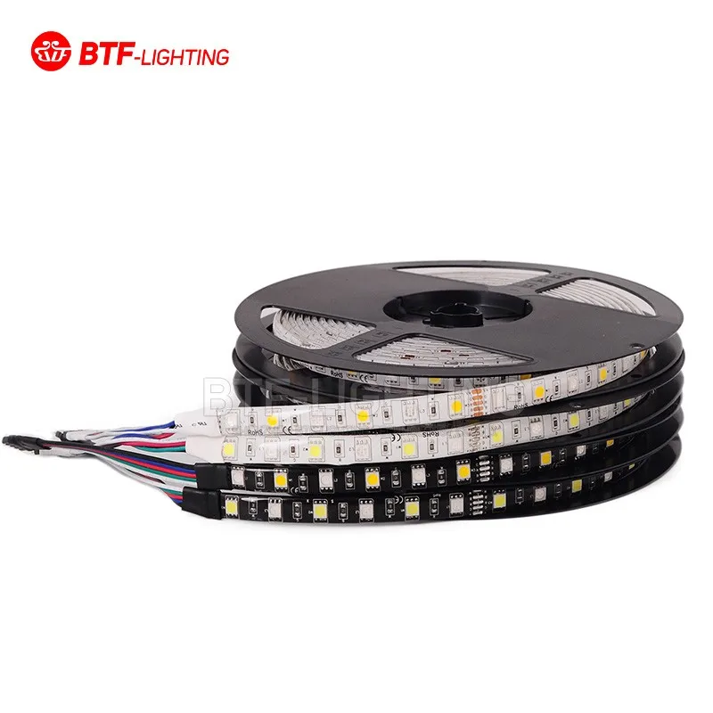 5 м RGBW Светодиодная лента 5050 DC12V SMD 60 Светодиодный s/M гибкий барный светильник+ 2,4G беспроводной сенсорный экран RF контроллер