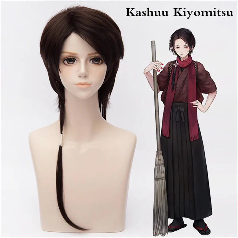 Игра Touken Ranbu онлайн мидаре туширу, Tsurumaru Kuninaga, Oo Kurikara, kasuu Kiyomitsu, shishiou, Heshikirihasebe Косплей парики