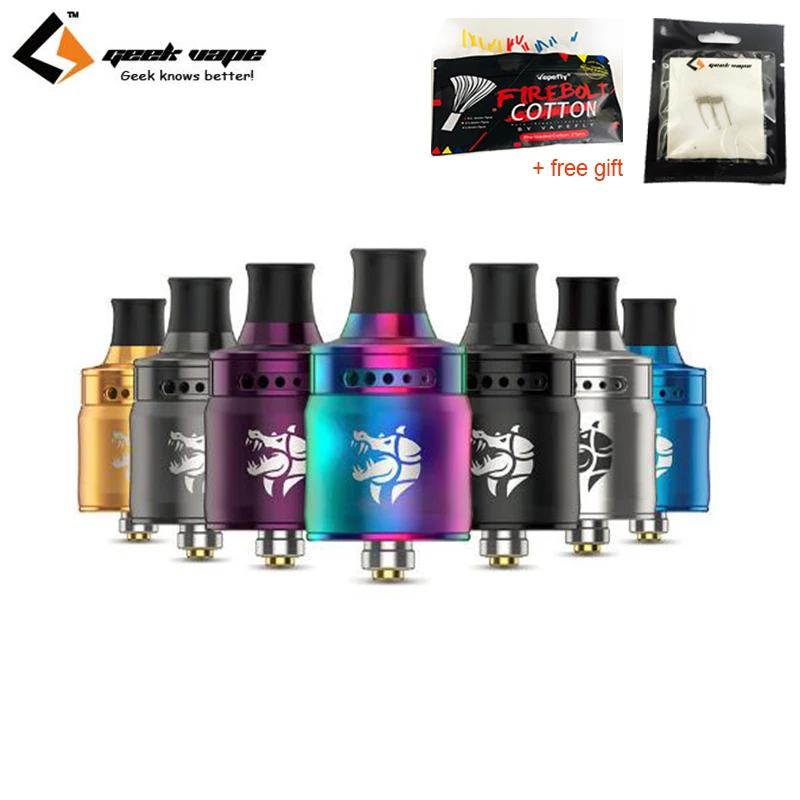 Оригинальный распылитель электронной сигареты Geekvape Ammit RDA MTL с 12 регулировкой