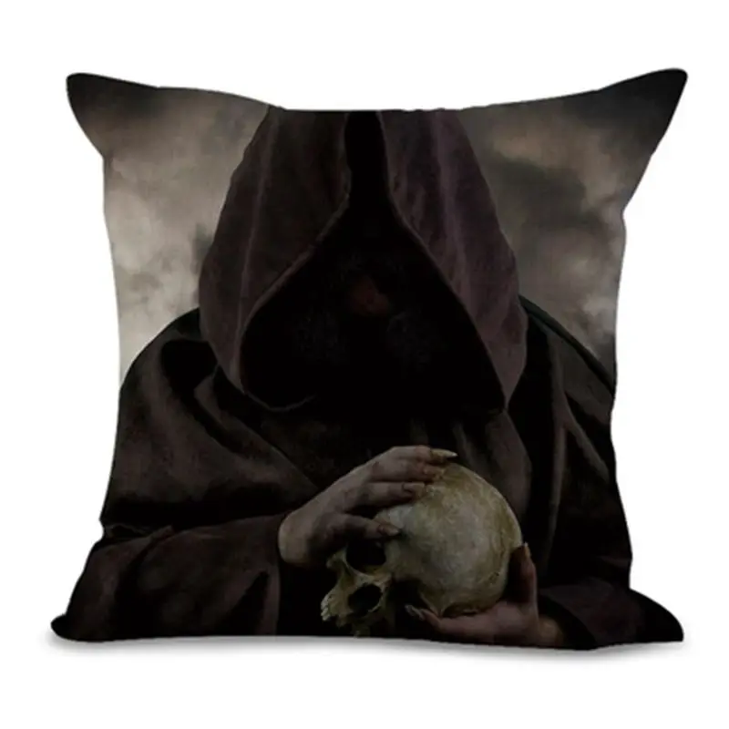 Горячая Распродажа современные наволочки с изображением головы черепа чехлы на