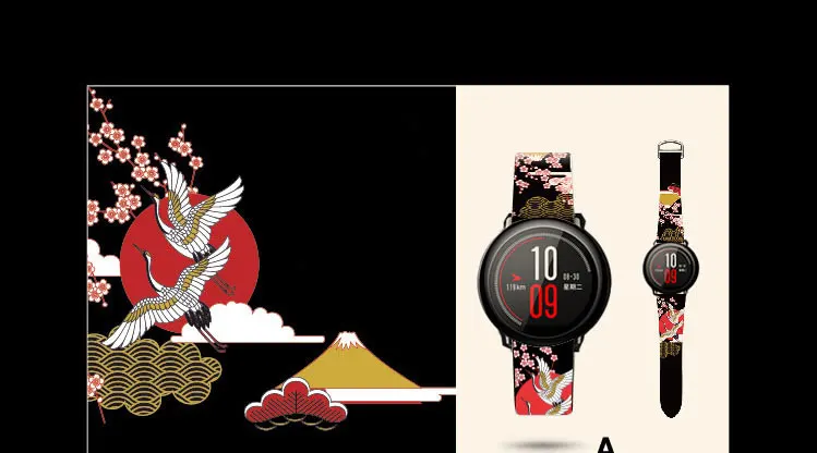 Для samsung gear S3 Galaxy Watch 46 мм браслет из натуральной кожи с рисунком ремешок для Huami Amazfit 1 2 ремешок для часов для huawei GT