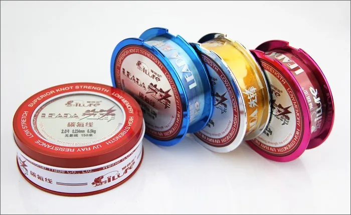 Ilure 150 м 0,4#-5,0# фторуглеродная леска Антифрикционная леска из углеродного волокна Тонущая Подлеска для карпа 18%-23% пластичная Снасть