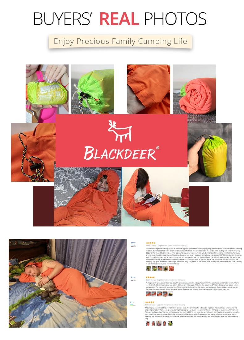 Blackdeer спальный мешок для путешествий на открытом воздухе, кровать для отдыха, для туризма, Сверхлегкий лайнер, портативный, для отеля, анти-грязный, походный, теплый, 85*200 см
