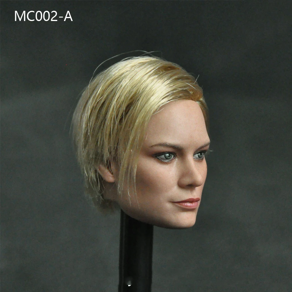 3 вида стилей, 1/6, MC002, Brie Larson, женская голова, лепка с длинными волосами, для 12 дюймов, фигурки, тела, аксессуары, игрушки, подарки
