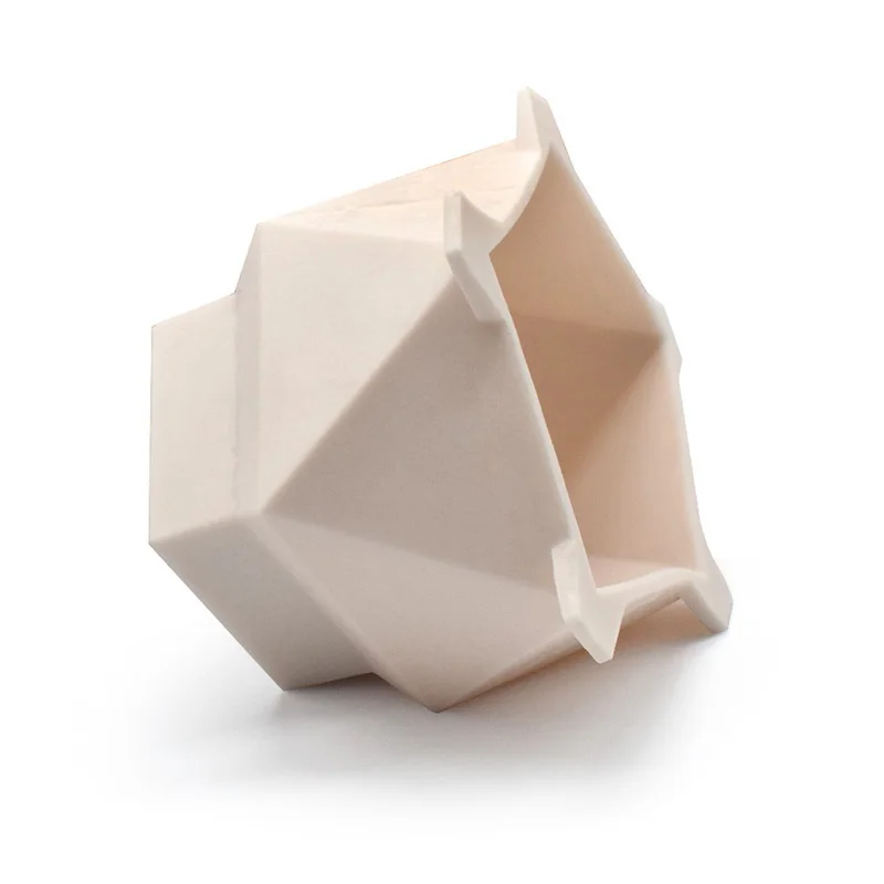 3D геометрическая форма силиконовая для торта шоколадный мусс желе формы пудинга