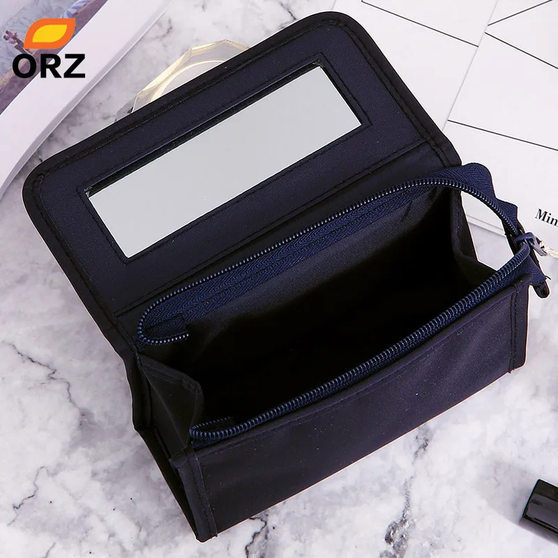ORZ Pretty Rose косметический Органайзер косметичка с зеркалом дорожная Сумочка для