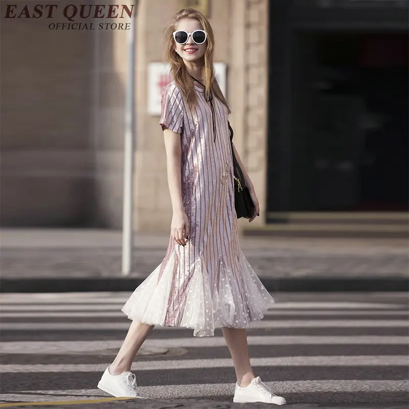 Платье с воланами летнее женское платье коротким рукавом KK1140|dress with|dress with flouncesdress