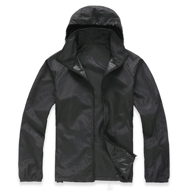 Men's Quick Dry Skin Coat Sunscreen Waterproof UV Women thin Army Outwear Ultra-Light Windbreake Jacket Free shipping by Epacket | Мужская