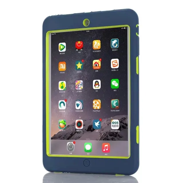 Чехол для iPad mini 1/2/3 Retina безопасный противоударный силиконовый чехол iPAD 3 2 1 |