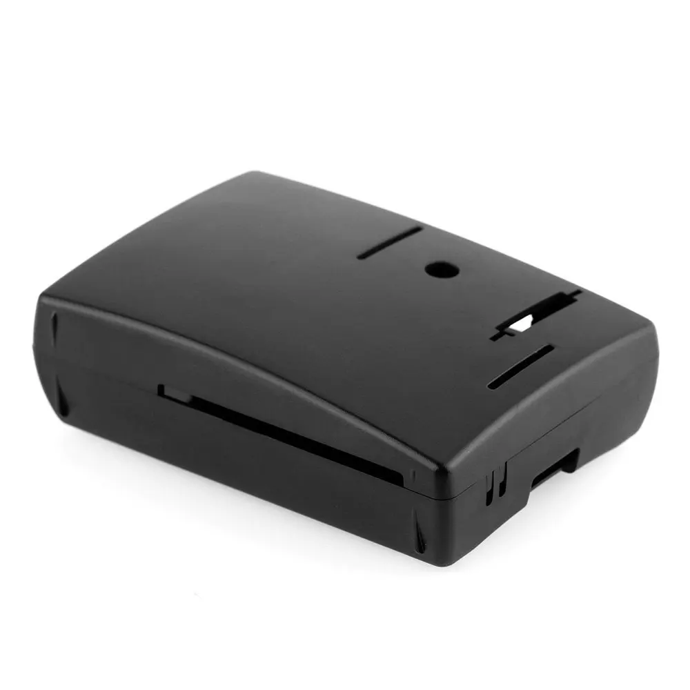 Чехол для Raspberry Pi3 Model B + ABS защитный чехол совместимый с Pi 3 2 Модель черный