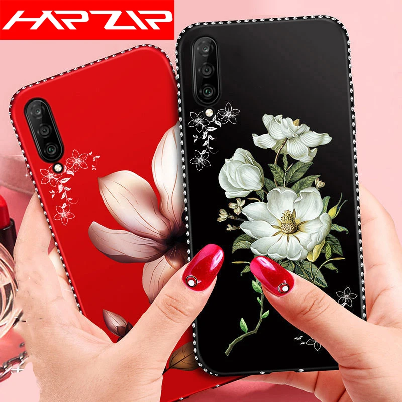 Мягкий чехол со стразами для Samsung Galaxy A10 A20 A30 A40 A50 A60 A70 A80 A90 M10 M20 M30 J4 J6 A6 A8 S10 Plus A7 2018| |