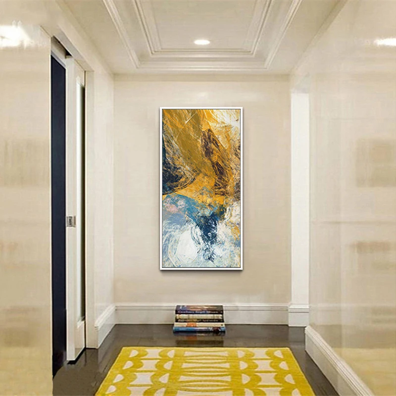 Современная абстрактная декоративная живопись цветная красивая картина на