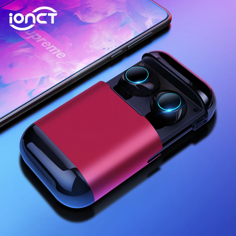 iONCT s7 tws Bluetooth 5.0 беспроводные наушники гарнитура 3D HIFI блютуз безпроводные с