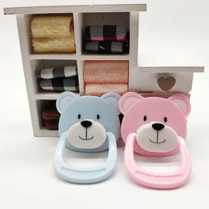 2PCSLOT Hot Reborn Doll Accessories Doll Magnet Pacifier  Blue Pink Baby Doll Pacifiers Dummy