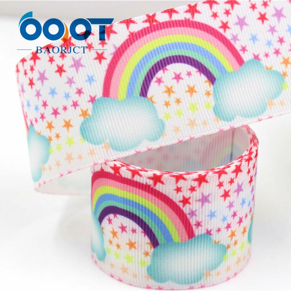 Мультяшные ленты OOOT BAORJCT 184092 38 мм 10 ярдов Термотрансферная печатная корсажная