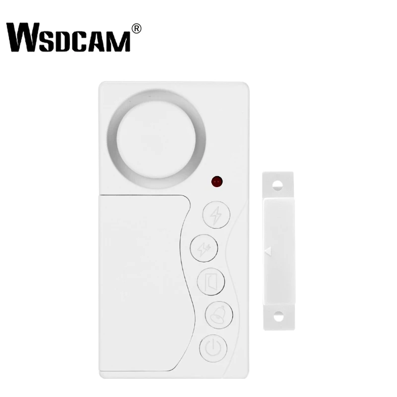 

Wsdcam дверной и оконный охранный сигнализатор Беспроводная сигнализация с задержкой времени Магнитная срабатывающая дверная открытая сигна...