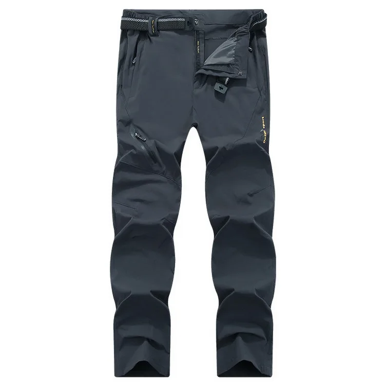 LoClimb 8XL Светоотражающие походные брюки мужские летние быстросохнущие брюки для улицы мужские горные треккинговые брюки водонепроницаемые брюки AM012