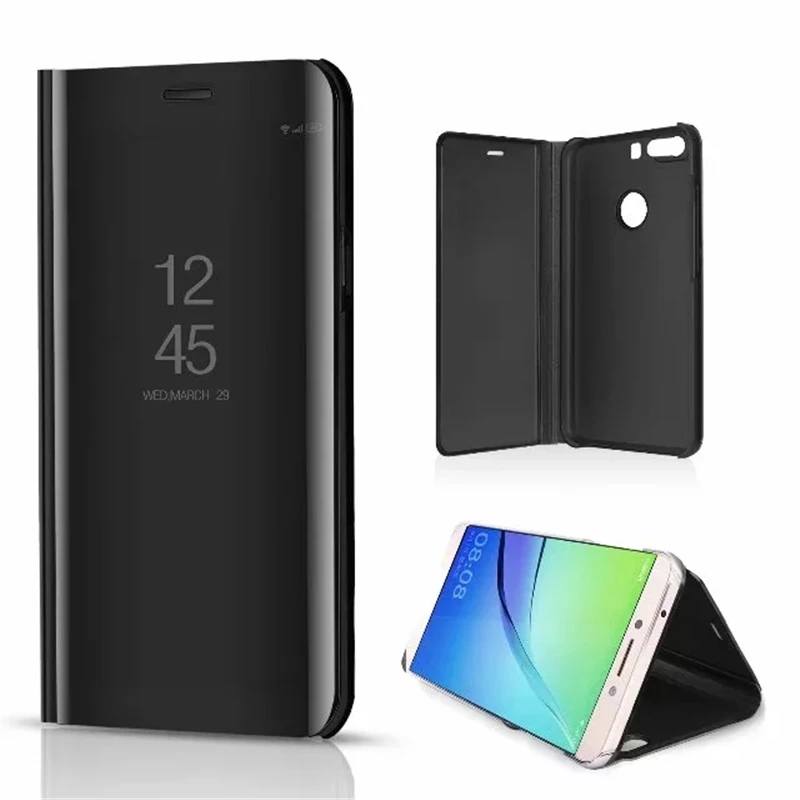 Прозрачный зеркальный чехол из поликарбоната для Xiaomi 5C 5X6 6X8 SE Pocophone F1 Max3 Note 3 Mix2 на Redmi Note 4X5 5 Plus 6 Pro 6A S2