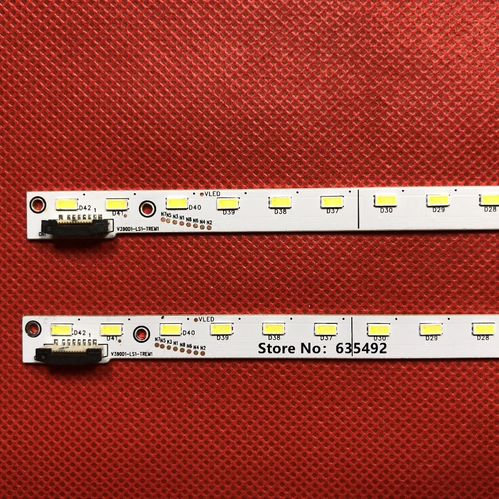 Светодиодная лента 495 мм для ТВ Hi sense V390HJ1-LE1 V390HK1-LS5-TREM4 LE39A700K LE39A720 LED 39K300J 4A-D074762 |