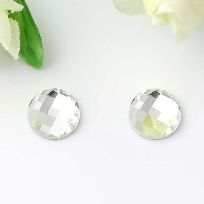 

Free shipping!2018 Super shining white round flat back glass crystal rhinestones DIY Watch and wedding dress jewelry accessories