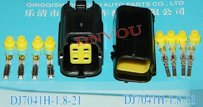 

50 комплектов/комплект, 4 штырька, DJ70416Y-1.8-11/21, водонепроницаемый Электрический провод, разъем oxygen датчик; Разъем для подключения, автомобильный разъем
