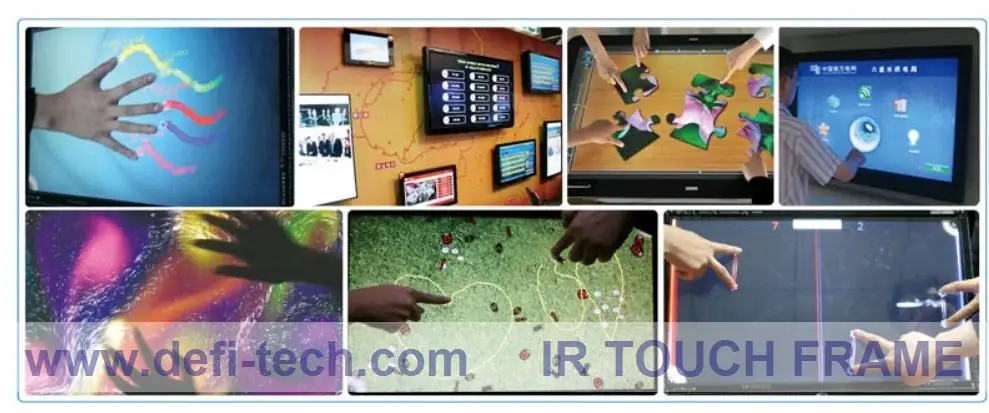 DefiLabs 50 дюймовая инфракрасная сенсорная панель для цифровых